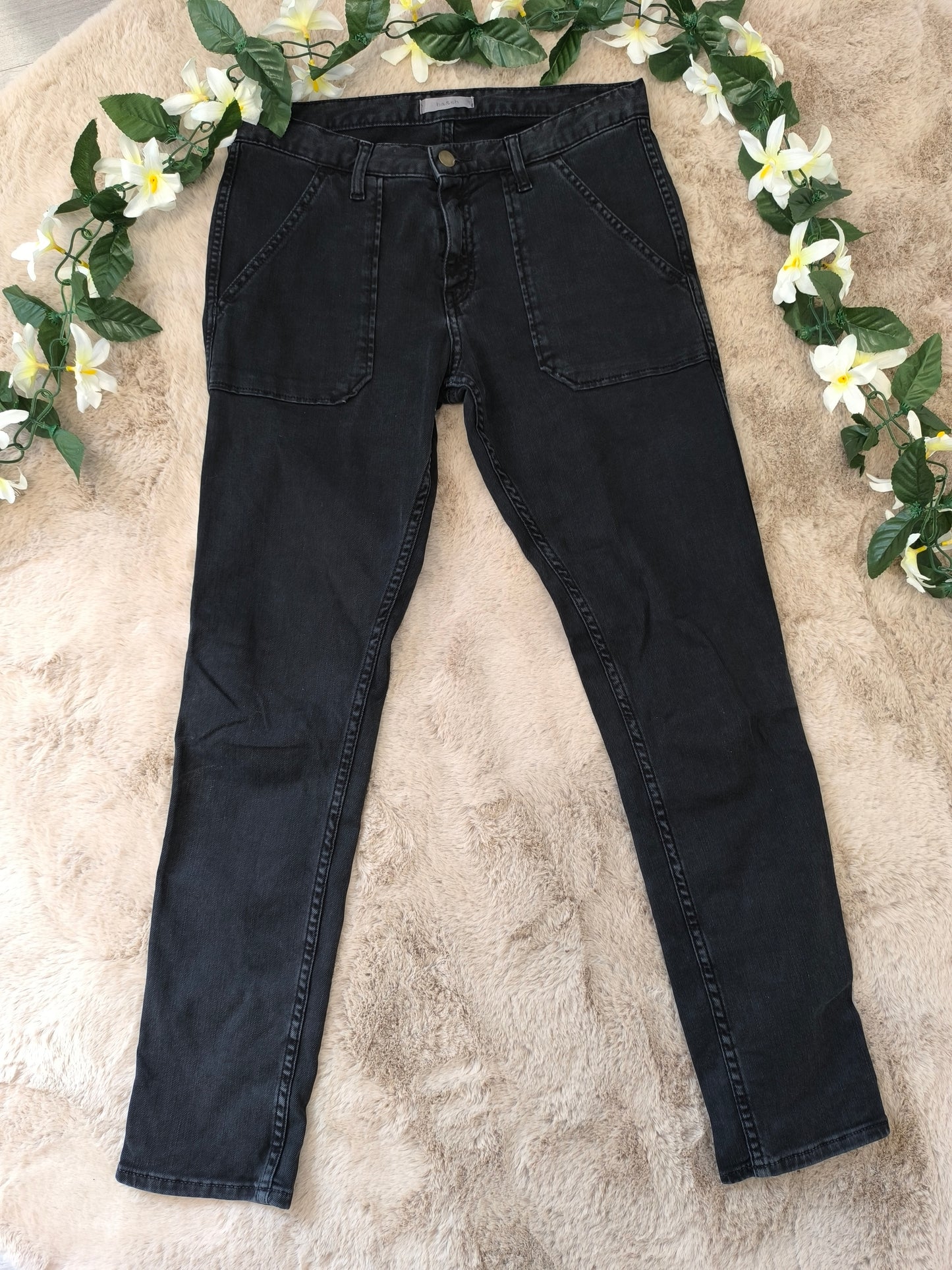 Jeans Ba&sh noir T.36