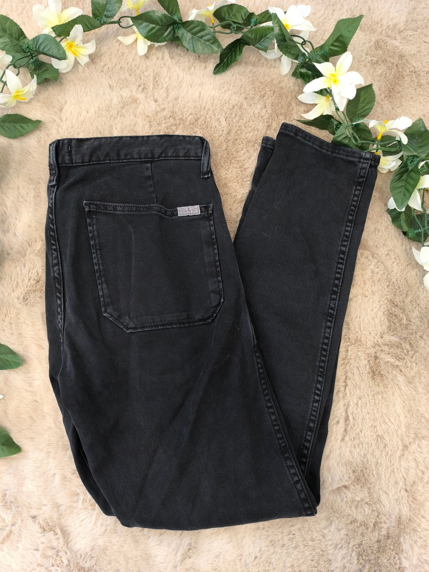 Jeans Ba&sh noir T.36