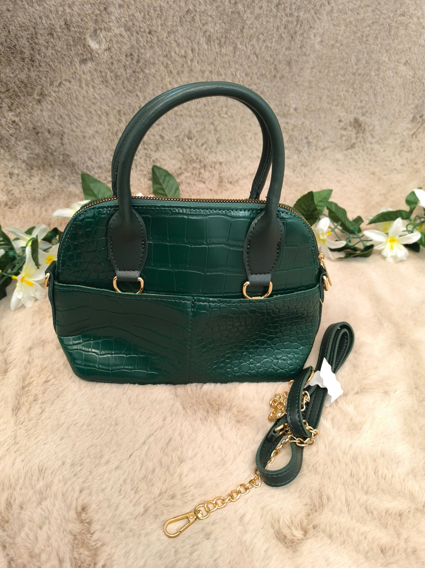 Sac neuf vert bouteille